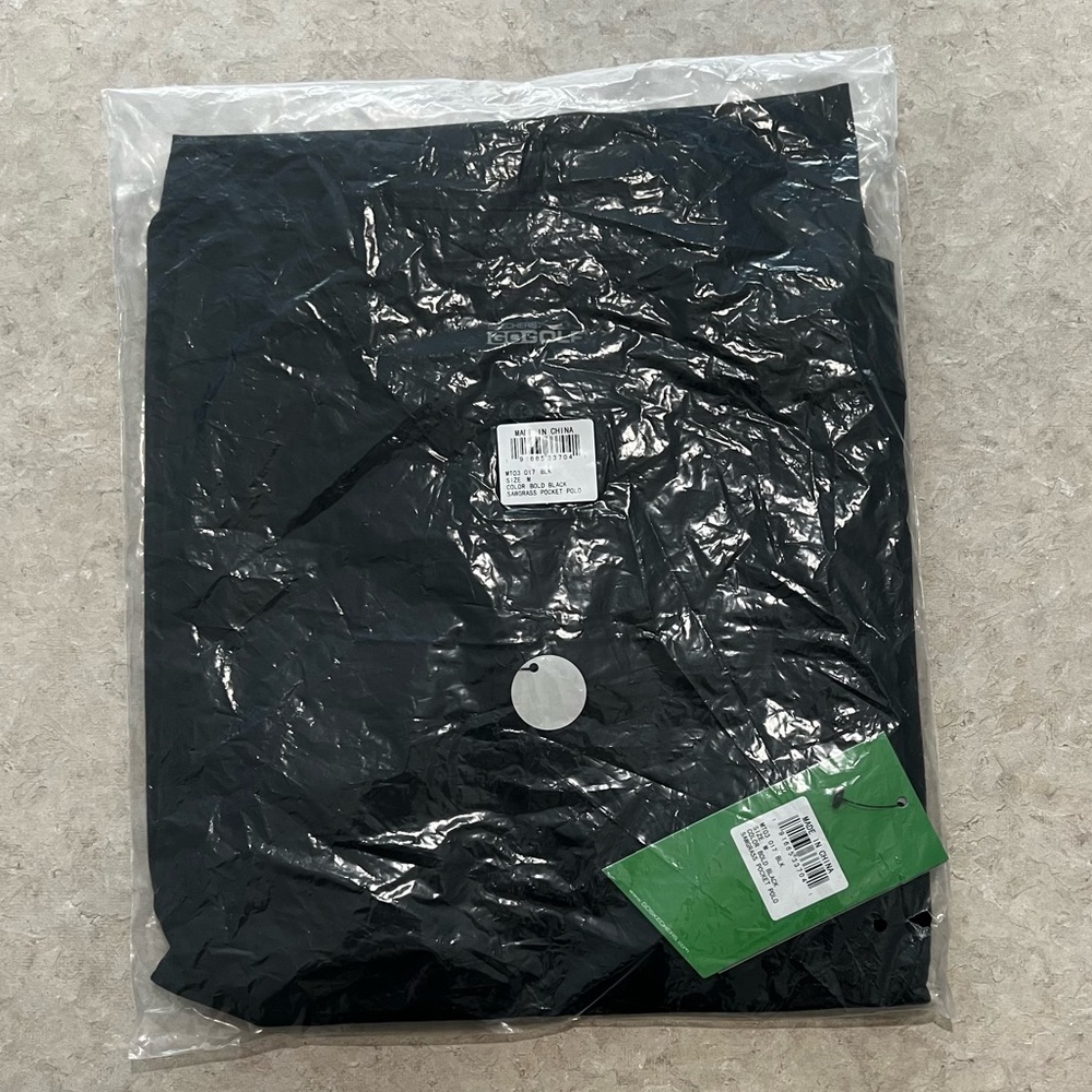 Skechers Medium Go Golf Polo Black NWT - Picture 7 of 8